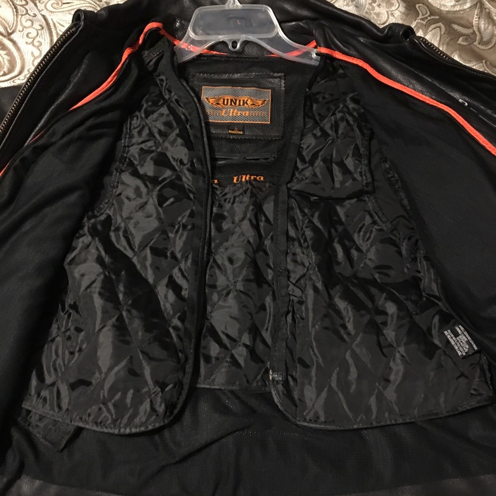 Women Leather Motorcycle Jacket